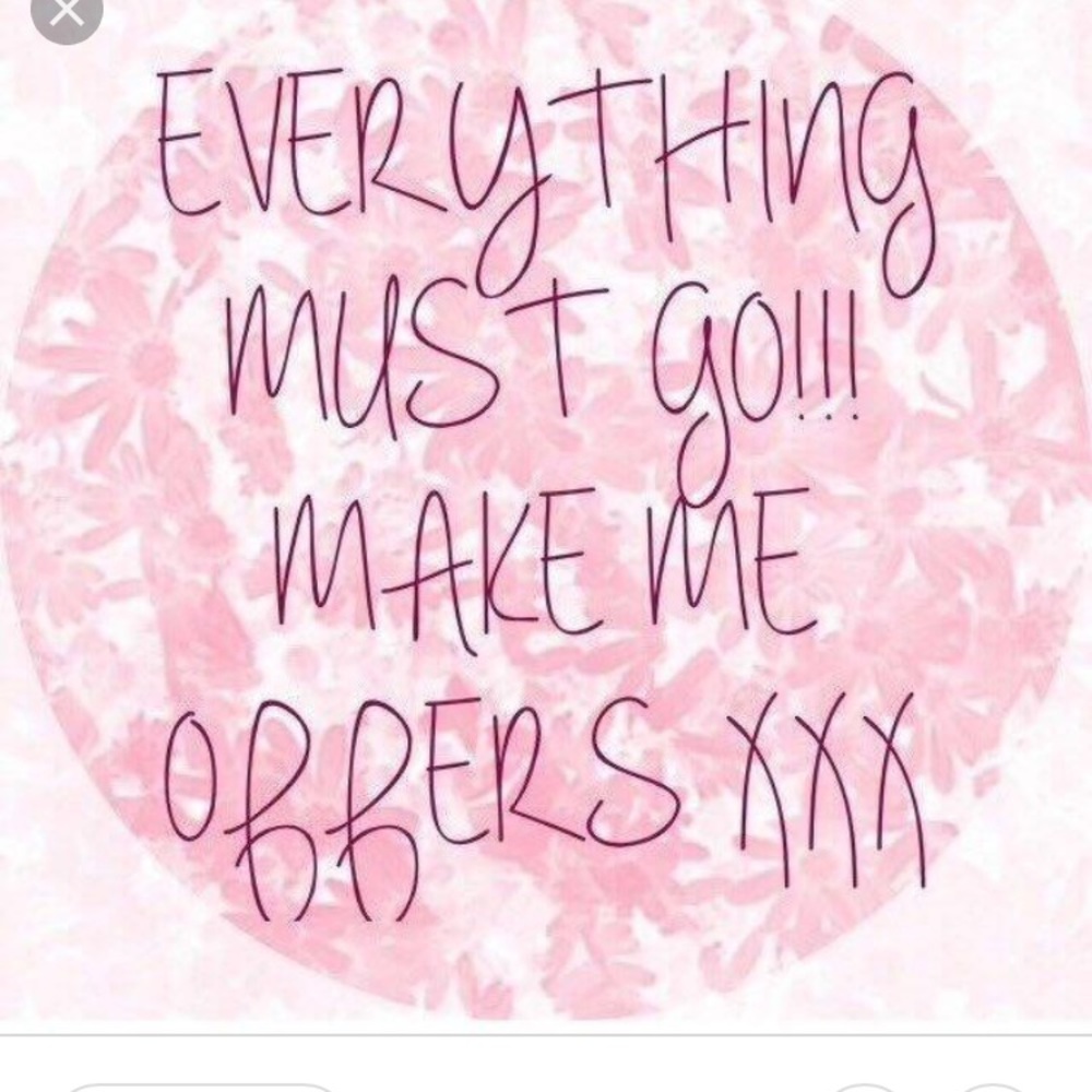 Make me an offer on my goods, must sell